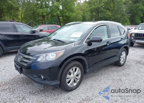 2012 Honda Cr-V Ex-L z USA, uszkodzony, nr VIN 5J6RM4H7XCL002615